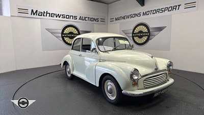 Lot 660 - 1968 MORRIS MINOR 1000