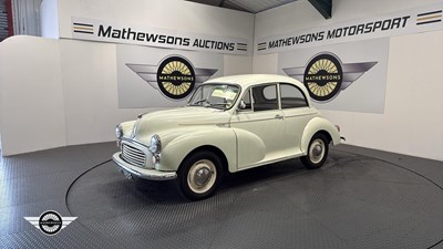 Lot 660 - 1968 MORRIS MINOR 1000