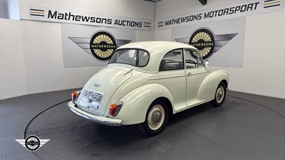 Lot 660 - 1968 MORRIS MINOR 1000