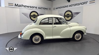 Lot 660 - 1968 MORRIS MINOR 1000