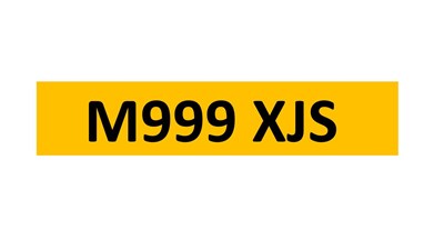 Lot 610 - REGISTRATION ON RETENTION - M999 XJS