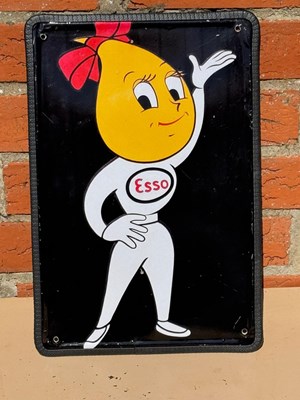Lot 103 - MRS DRIP REPRO ENAMEL SIGN 14" X 9.5"
