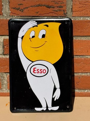 Lot 99 - MR DRIP REPRO ENAMEL SIGN 14" X9.5"