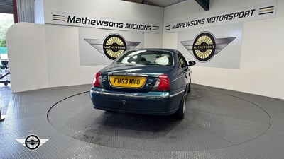 Lot 739 - 2003 ROVER 75 CONNOISSEUR CDTI