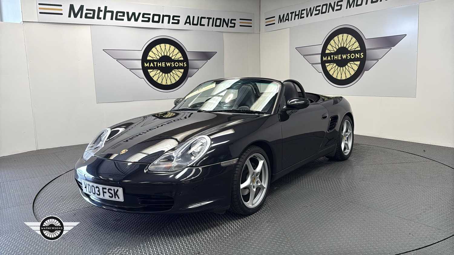 Lot 720 - 2003 PORSCHE BOXSTER