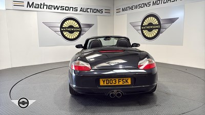 Lot 720 - 2003 PORSCHE BOXSTER