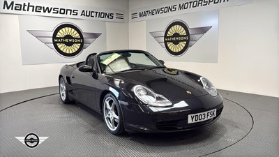 Lot 720 - 2003 PORSCHE BOXSTER