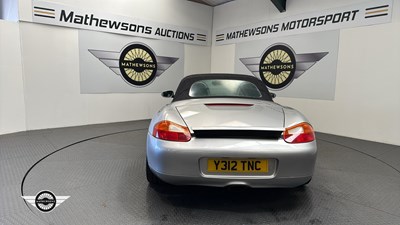 Lot 633 - 2001 PORSCHE BOXSTER