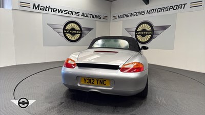 Lot 633 - 2001 PORSCHE BOXSTER