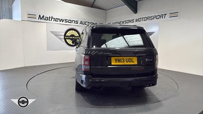 Lot 329 - 2013 LAND ROVER RANGE ROVER VOGUE SE SDV8 4.4
