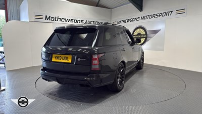 Lot 329 - 2013 LAND ROVER RANGE ROVER VOGUE SE SDV8 4.4