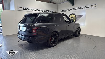 Lot 329 - 2013 LAND ROVER RANGE ROVER VOGUE SE SDV8 4.4