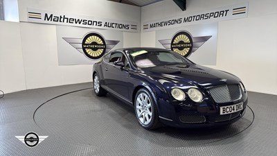 Lot 205 - 2004 BENTLEY CONTINENTAL GT AUTO
