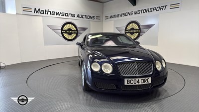 Lot 205 - 2004 BENTLEY CONTINENTAL GT AUTO
