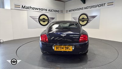 Lot 205 - 2004 BENTLEY CONTINENTAL GT AUTO