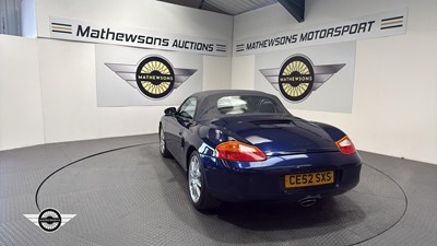 Lot 48 - 2002 PORSCHE BOXSTER