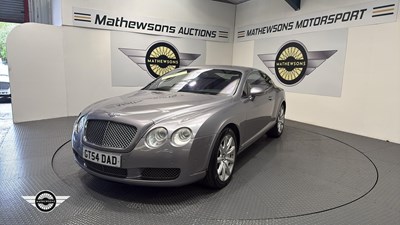 Lot 24 - 2004 BENTLEY CONTINENTAL GT AUTO
