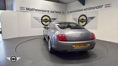 Lot 24 - 2004 BENTLEY CONTINENTAL GT AUTO