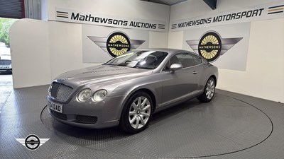 Lot 24 - 2004 BENTLEY CONTINENTAL GT AUTO