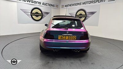 Lot 4 - 1999 BMW M COUPE