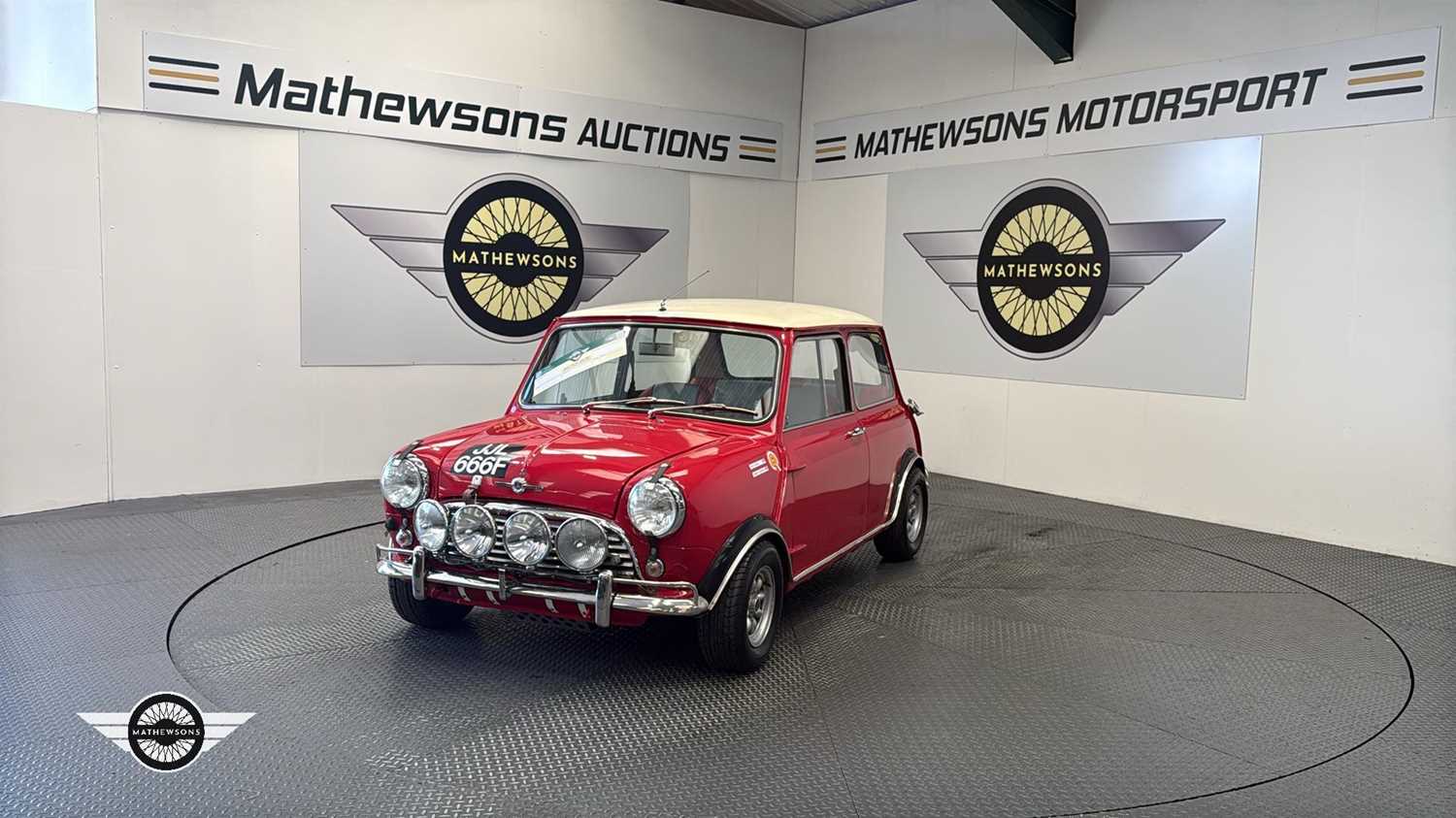 Lot 6 - 1968 MORRIS MINI COOPER S