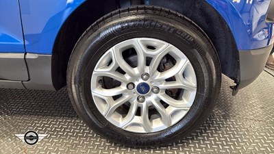 Lot 256 - 2017 FORD ECOSPORT ZETEC TURBO