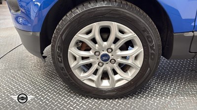 Lot 256 - 2017 FORD ECOSPORT ZETEC TURBO