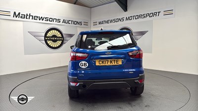 Lot 256 - 2017 FORD ECOSPORT ZETEC TURBO