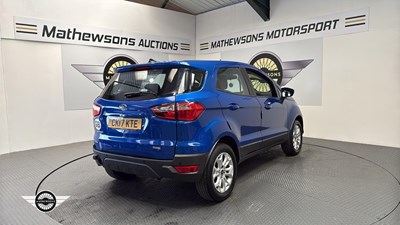 Lot 256 - 2017 FORD ECOSPORT ZETEC TURBO