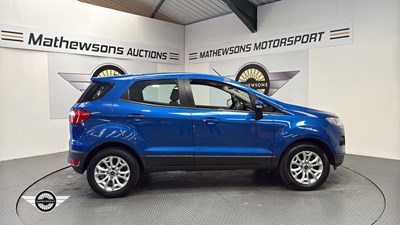 Lot 256 - 2017 FORD ECOSPORT ZETEC TURBO
