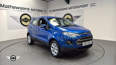 Lot 256 - 2017 FORD ECOSPORT ZETEC TURBO