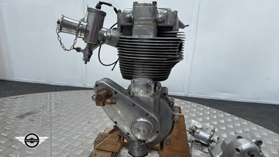 Lot 819 - MATISSE FRAME, BSA GOLD STAR 350-500 AND NORTON WHEELS