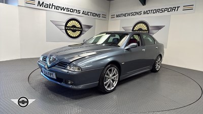 Lot 212 - 1999 ALFA ROMEO 166 V6 24V