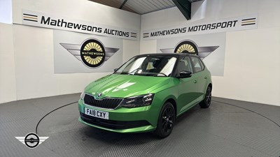 Lot 14 - 2018 SKODA FABIA COLOUR EDITION MPI
