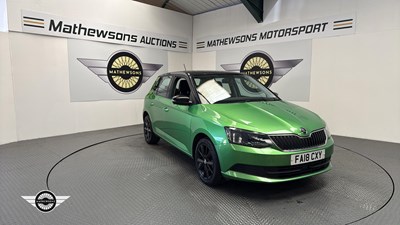 Lot 14 - 2018 SKODA FABIA COLOUR EDITION MPI