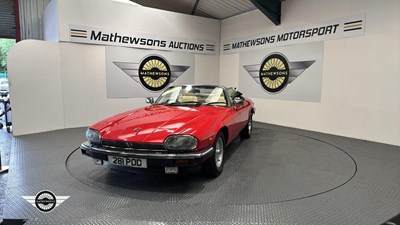 Lot 30 - 1989 JAGUAR XJ-S CONVERTIBLE AUTO