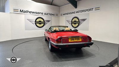 Lot 30 - 1989 JAGUAR XJ-S CONVERTIBLE AUTO