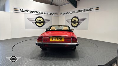 Lot 30 - 1989 JAGUAR XJ-S CONVERTIBLE AUTO