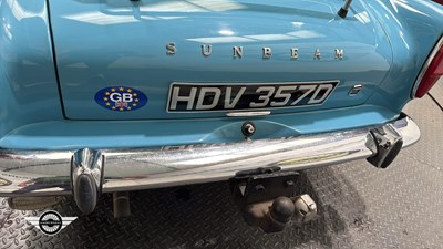 Lot 46 - 1966 SUNBEAM ALPINE
