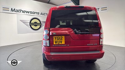 Lot 56 - 2012 LAND ROVER DISCOVERY XS SDV6 AUTO