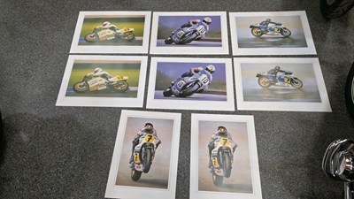 Lot 843 - SELECTION OF BARRY SHEENE & MICK GRANT PRINTS APPROX 25" X 18"