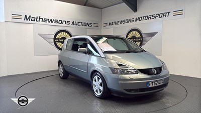 Lot 88 - 2003 RENAULT AVANTIME DYNAMIQUE