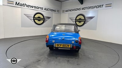 Lot 106 - 1980 MG MIDGET 1500