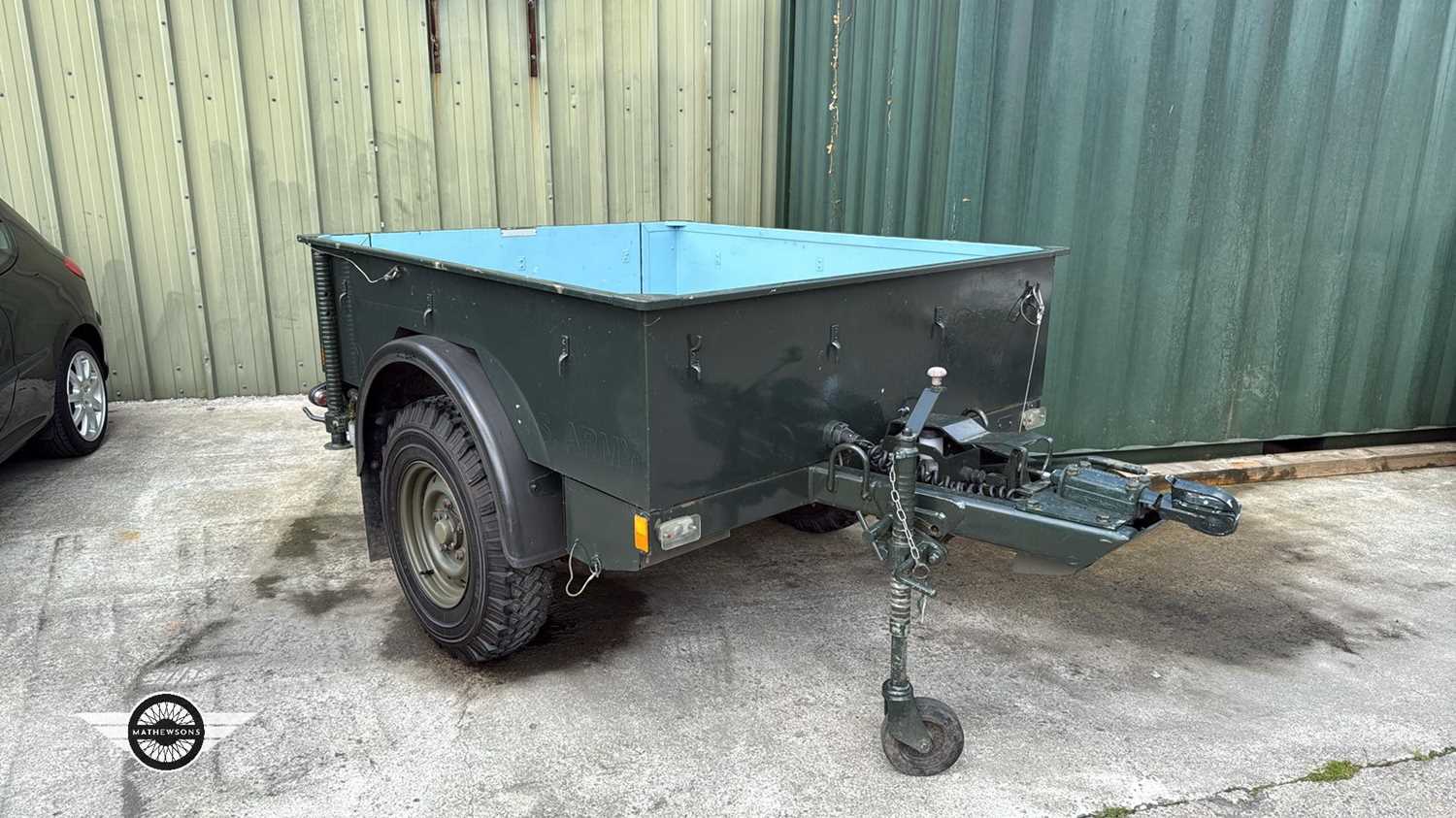 Lot 130 - PENMAN ENGINEERING EX-MILITARY TRAILER