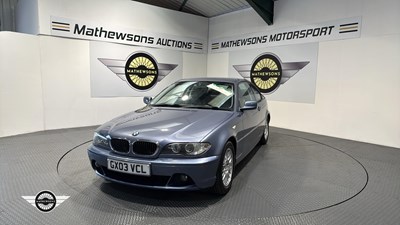 Lot 180 - 2003 BMW 318 CI