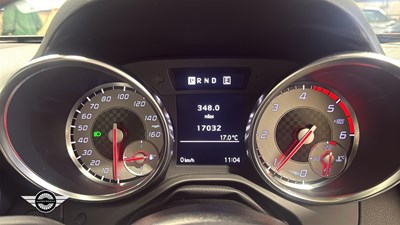 Lot 212 - 2012 MERCEDES-BENZ SLK250 AMG SPORT CDI BLUE