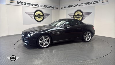 Lot 212 - 2012 MERCEDES-BENZ SLK250 AMG SPORT CDI BLUE