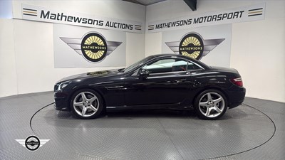 Lot 212 - 2012 MERCEDES-BENZ SLK250 AMG SPORT CDI BLUE