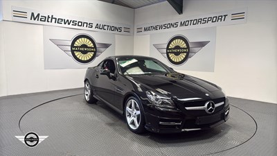 Lot 212 - 2012 MERCEDES-BENZ SLK250 AMG SPORT CDI BLUE