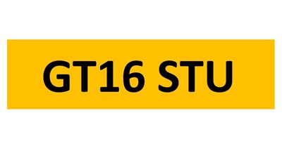 Lot 241 - REGISTRATION ON RETENTION - GT16 STU